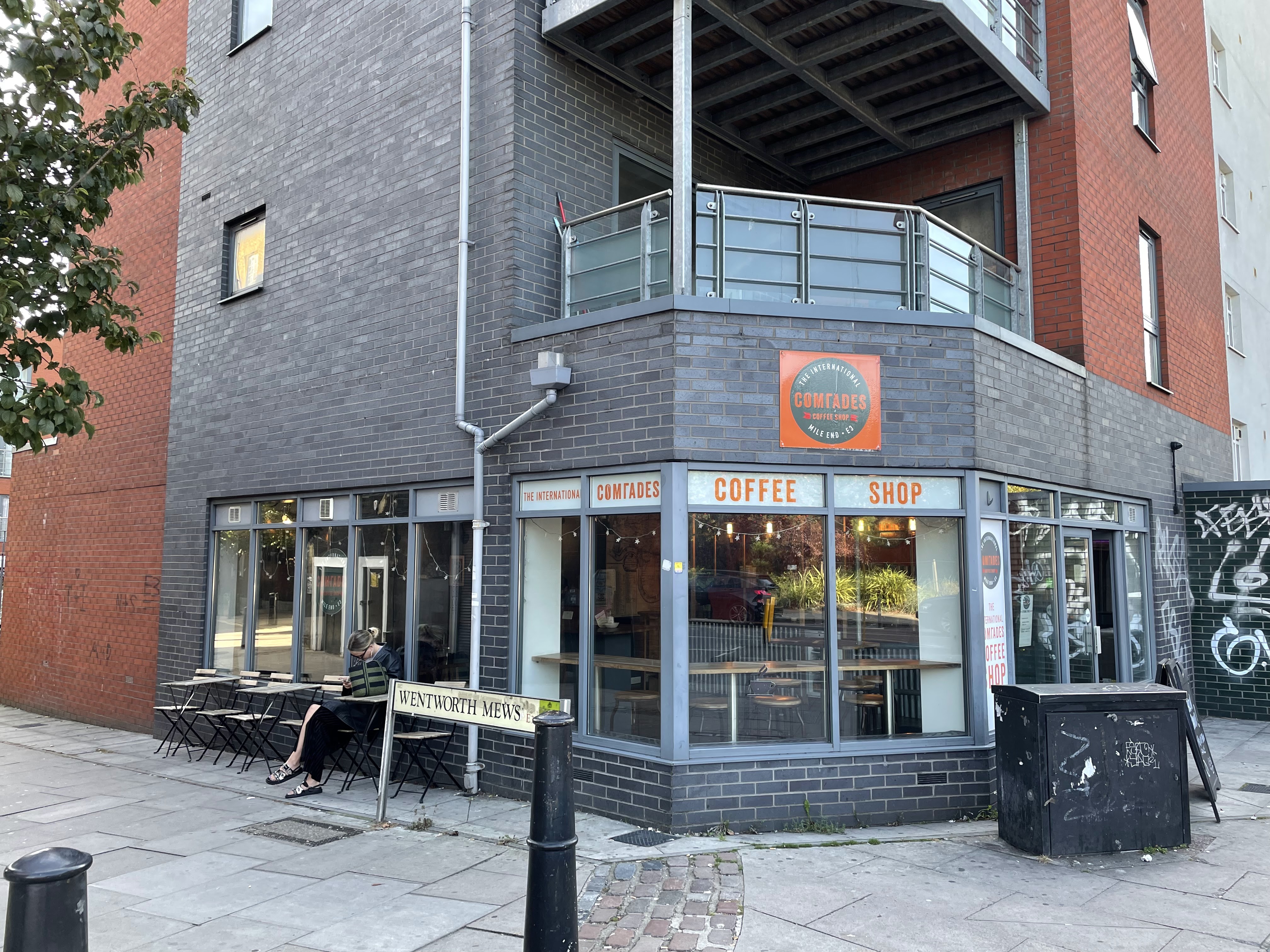International Comrades coffee shop